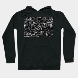 Nuts, bolts, screws and gears. Hoodie